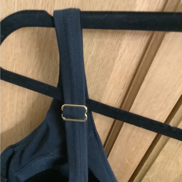 Swimsuits for All, plus size, adjustable straps, NWOT, 14, black one piece - Picture 5 of 6